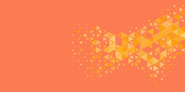 Soyut Üçgen renkli arkaplan veya çokgenler içeren duvar kağıdı üçgen şekiller ve renkler, üçgenler veya uzayın yumuşak rengini kopyalayan çukurluk geometrik şekiller