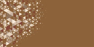 Soyut Üçgen renkli arkaplan veya çokgenler içeren duvar kağıdı üçgen şekiller ve renkler, üçgenler veya uzayın yumuşak rengini kopyalayan çukurluk geometrik şekiller