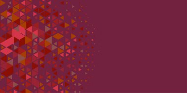 Soyut Üçgen renkli arkaplan veya çokgenler içeren duvar kağıdı üçgen şekiller ve renkler, üçgenler veya uzayın yumuşak rengini kopyalayan çukurluk geometrik şekiller