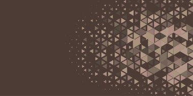 Soyut Üçgen renkli arkaplan veya çokgenler içeren duvar kağıdı üçgen şekiller ve renkler, üçgenler veya uzayın yumuşak rengini kopyalayan çukurluk geometrik şekiller