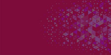 Soyut Üçgen renkli arkaplan veya çokgenler içeren duvar kağıdı üçgen şekiller ve renkler, üçgenler veya uzayın yumuşak rengini kopyalayan çukurluk geometrik şekiller