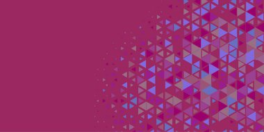 Soyut Üçgen renkli arkaplan veya çokgenler içeren duvar kağıdı üçgen şekiller ve renkler, üçgenler veya uzayın yumuşak rengini kopyalayan çukurluk geometrik şekiller