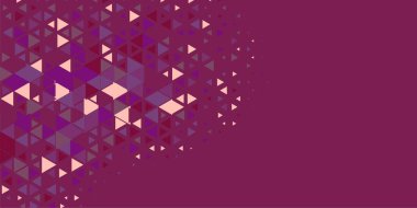 Soyut Üçgen renkli arkaplan veya çokgenler içeren duvar kağıdı üçgen şekiller ve renkler, üçgenler veya uzayın yumuşak rengini kopyalayan çukurluk geometrik şekiller