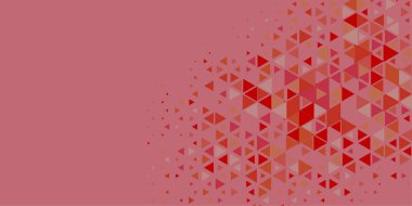 Soyut Üçgen renkli arkaplan veya çokgenler içeren duvar kağıdı üçgen şekiller ve renkler, üçgenler veya uzayın yumuşak rengini kopyalayan çukurluk geometrik şekiller