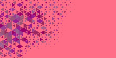 Soyut Üçgen renkli arkaplan veya çokgenler içeren duvar kağıdı üçgen şekiller ve renkler, üçgenler veya uzayın yumuşak rengini kopyalayan çukurluk geometrik şekiller