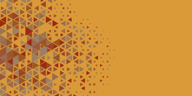 Soyut Üçgen renkli arkaplan veya çokgenler içeren duvar kağıdı üçgen şekiller ve renkler, üçgenler veya uzayın yumuşak rengini kopyalayan çukurluk geometrik şekiller