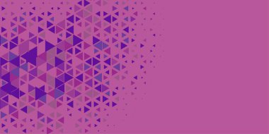 Soyut Üçgen renkli arkaplan veya çokgenler içeren duvar kağıdı üçgen şekiller ve renkler, üçgenler veya uzayın yumuşak rengini kopyalayan çukurluk geometrik şekiller