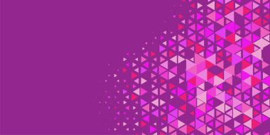 Soyut Üçgen renkli arkaplan veya çokgenler içeren duvar kağıdı üçgen şekiller ve renkler, üçgenler veya uzayın yumuşak rengini kopyalayan çukurluk geometrik şekiller