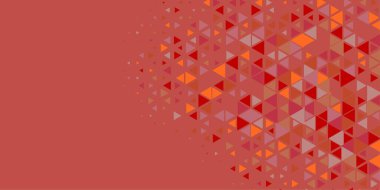 Soyut Üçgen renkli arkaplan veya çokgenler içeren duvar kağıdı üçgen şekiller ve renkler, üçgenler veya uzayın yumuşak rengini kopyalayan çukurluk geometrik şekiller