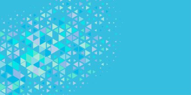 Soyut Üçgen renkli arkaplan veya çokgenler içeren duvar kağıdı üçgen şekiller ve renkler, üçgenler veya uzayın yumuşak rengini kopyalayan çukurluk geometrik şekiller