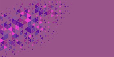 Soyut Üçgen renkli arkaplan veya çokgenler içeren duvar kağıdı üçgen şekiller ve renkler, üçgenler veya uzayın yumuşak rengini kopyalayan çukurluk geometrik şekiller