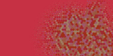 Geometrik soyut Hexagon çoklu Renk Arkaplanı, Geometrik soyut duvar kağıdı iki renkli iki ton Hexagon alt sol köşeden sağ üst köşeye çapraz olarak dağılmıştır