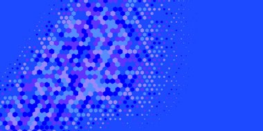 Geometrik soyut Hexagon çoklu Renk Arkaplanı, Geometrik soyut duvar kağıdı iki renkli iki ton Hexagon alt sol köşeden sağ üst köşeye çapraz olarak dağılmıştır