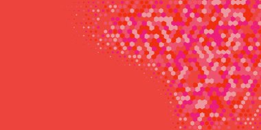 Geometrik soyut Hexagon çoklu Renk Arkaplanı, Geometrik soyut duvar kağıdı iki renkli iki ton Hexagon alt sol köşeden sağ üst köşeye çapraz olarak dağılmıştır