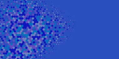 Geometrik soyut Hexagon çoklu Renk Arkaplanı, Geometrik soyut duvar kağıdı iki renkli iki ton Hexagon alt sol köşeden sağ üst köşeye çapraz olarak dağılmıştır