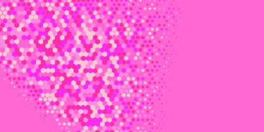 Geometrik soyut Hexagon çoklu Renk Arkaplanı, Geometrik soyut duvar kağıdı iki renkli iki ton Hexagon alt sol köşeden sağ üst köşeye çapraz olarak dağılmıştır