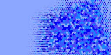 Geometrik soyut Hexagon çoklu Renk Arkaplanı, Geometrik soyut duvar kağıdı iki renkli iki ton Hexagon alt sol köşeden sağ üst köşeye çapraz olarak dağılmıştır