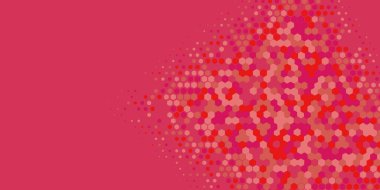 Geometrik soyut Hexagon çoklu Renk Arkaplanı, Geometrik soyut duvar kağıdı iki renkli iki ton Hexagon alt sol köşeden sağ üst köşeye çapraz olarak dağılmıştır