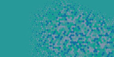 Geometrik soyut Hexagon çoklu Renk Arkaplanı, Geometrik soyut duvar kağıdı iki renkli iki ton Hexagon alt sol köşeden sağ üst köşeye çapraz olarak dağılmıştır