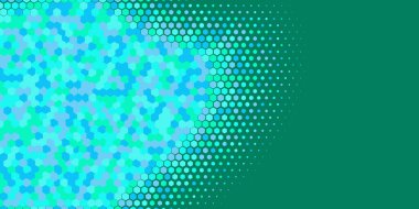 Geometrik soyut Hexagon çoklu Renk Arkaplanı, Geometrik soyut duvar kağıdı iki renkli iki ton Hexagon alt sol köşeden sağ üst köşeye çapraz olarak dağılmıştır