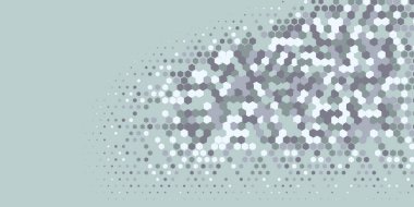 Geometrik soyut Hexagon çoklu Renk Arkaplanı, Geometrik soyut duvar kağıdı iki renkli iki ton Hexagon alt sol köşeden sağ üst köşeye çapraz olarak dağılmıştır