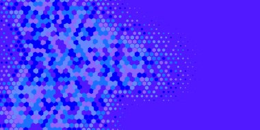 Geometrik soyut Hexagon çoklu Renk Arkaplanı, Geometrik soyut duvar kağıdı iki renkli iki ton Hexagon alt sol köşeden sağ üst köşeye çapraz olarak dağılmıştır