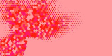 Geometrik soyut Hexagon çoklu Renk Arkaplanı, Geometrik soyut duvar kağıdı iki renkli iki ton Hexagon alt sol köşeden sağ üst köşeye çapraz olarak dağılmıştır