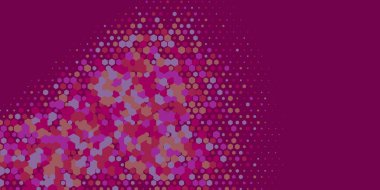 Geometrik Çoklu Boyutlu Altıgen Çoklu Renkli Arkaplan, Geometrik Soyut İki Renkli Duvar Kağıdı Alt sol köşeden sağ üst köşeye çapraz olarak dağılmıştır