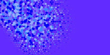 Geometrik Çoklu Boyutlu Altıgen Çoklu Renkli Arkaplan, Geometrik Soyut İki Renkli Duvar Kağıdı Alt sol köşeden sağ üst köşeye çapraz olarak dağılmıştır