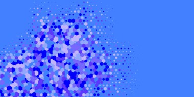 Geometrik Çoklu Boyutlu Altıgen Çoklu Renkli Arkaplan, Geometrik Soyut İki Renkli Duvar Kağıdı Alt sol köşeden sağ üst köşeye çapraz olarak dağılmıştır