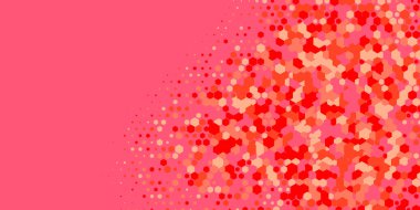 Geometrik Çoklu Boyutlu Altıgen Çoklu Renkli Arkaplan, Geometrik Soyut İki Renkli Duvar Kağıdı Alt sol köşeden sağ üst köşeye çapraz olarak dağılmıştır