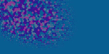 Geometrik Çoklu Boyutlu Altıgen Çoklu Renkli Arkaplan, Geometrik Soyut İki Renkli Duvar Kağıdı Alt sol köşeden sağ üst köşeye çapraz olarak dağılmıştır