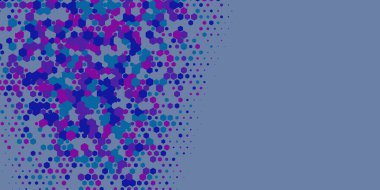 Geometrik Çoklu Boyutlu Altıgen Çoklu Renkli Arkaplan, Geometrik Soyut İki Renkli Duvar Kağıdı Alt sol köşeden sağ üst köşeye çapraz olarak dağılmıştır