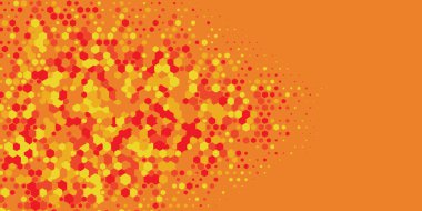 Geometrik Çoklu Boyutlu Altıgen Çoklu Renkli Arkaplan, Geometrik Soyut İki Renkli Duvar Kağıdı Alt sol köşeden sağ üst köşeye çapraz olarak dağılmıştır