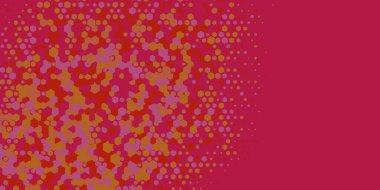 Geometrik Çoklu Boyutlu Altıgen Çoklu Renkli Arkaplan, Geometrik Soyut İki Renkli Duvar Kağıdı Alt sol köşeden sağ üst köşeye çapraz olarak dağılmıştır