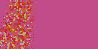 Geometrik Çoklu Boyutlu Altıgen Çoklu Renkli Arkaplan, Geometrik Soyut İki Renkli Duvar Kağıdı Alt sol köşeden sağ üst köşeye çapraz olarak dağılmıştır