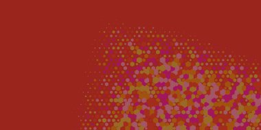 Geometrik Çoklu Boyutlu Altıgen Çoklu Renkli Arkaplan, Geometrik Soyut İki Renkli Duvar Kağıdı Alt sol köşeden sağ üst köşeye çapraz olarak dağılmıştır