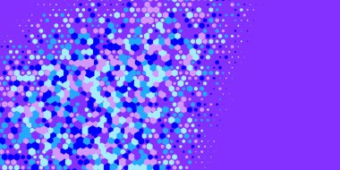 Geometrik Çoklu Boyutlu Altıgen Çoklu Renkli Arkaplan, Geometrik Soyut İki Renkli Duvar Kağıdı Alt sol köşeden sağ üst köşeye çapraz olarak dağılmıştır