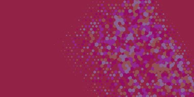 Geometrik Çoklu Boyutlu Altıgen Çoklu Renkli Arkaplan, Geometrik Soyut İki Renkli Duvar Kağıdı Alt sol köşeden sağ üst köşeye çapraz olarak dağılmıştır