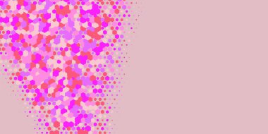 Geometrik Çoklu Boyutlu Altıgen Çoklu Renkli Arkaplan, Geometrik Soyut İki Renkli Duvar Kağıdı Alt sol köşeden sağ üst köşeye çapraz olarak dağılmıştır