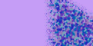 Geometrik Çoklu Boyutlu Altıgen Çoklu Renkli Arkaplan, Geometrik Soyut İki Renkli Duvar Kağıdı Alt sol köşeden sağ üst köşeye çapraz olarak dağılmıştır