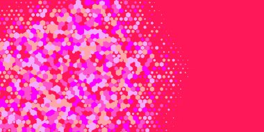 Geometrik Çoklu Boyutlu Altıgen Çoklu Renkli Arkaplan, Geometrik Soyut İki Renkli Duvar Kağıdı Alt sol köşeden sağ üst köşeye çapraz olarak dağılmıştır