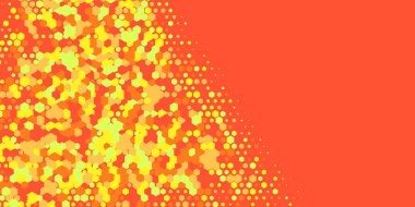 Geometrik Çoklu Boyutlu Altıgen Çoklu Renkli Arkaplan, Geometrik Soyut İki Renkli Duvar Kağıdı Alt sol köşeden sağ üst köşeye çapraz olarak dağılmıştır