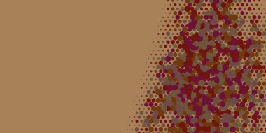 Geometrik Çoklu Boyutlu Altıgen Çoklu Renkli Arkaplan, Geometrik Soyut İki Renkli Duvar Kağıdı Alt sol köşeden sağ üst köşeye çapraz olarak dağılmıştır