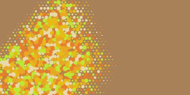 Geometrik Çoklu Boyutlu Altıgen Çoklu Renkli Arkaplan, Geometrik Soyut İki Renkli Duvar Kağıdı Alt sol köşeden sağ üst köşeye çapraz olarak dağılmıştır