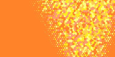 Geometrik Çoklu Boyutlu Altıgen Çoklu Renkli Arkaplan, Geometrik Soyut İki Renkli Duvar Kağıdı Alt sol köşeden sağ üst köşeye çapraz olarak dağılmıştır