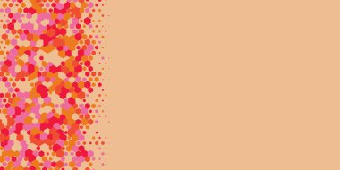 Geometrik Çoklu Boyutlu Altıgen Çoklu Renkli Arkaplan, Geometrik Soyut İki Renkli Duvar Kağıdı Alt sol köşeden sağ üst köşeye çapraz olarak dağılmıştır