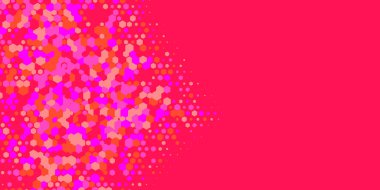 Geometrik Çoklu Boyutlu Altıgen Çoklu Renkli Arkaplan, Geometrik Soyut İki Renkli Duvar Kağıdı Alt sol köşeden sağ üst köşeye çapraz olarak dağılmıştır