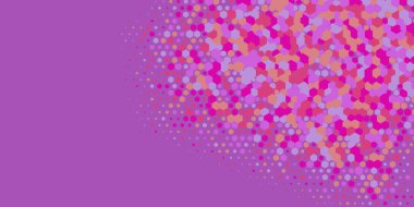 Geometrik Çoklu Boyutlu Altıgen Çoklu Renkli Arkaplan, Geometrik Soyut İki Renkli Duvar Kağıdı Alt sol köşeden sağ üst köşeye çapraz olarak dağılmıştır