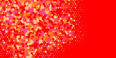 Geometrik Çoklu Boyutlu Altıgen Çoklu Renkli Arkaplan, Geometrik Soyut İki Renkli Duvar Kağıdı Alt sol köşeden sağ üst köşeye çapraz olarak dağılmıştır